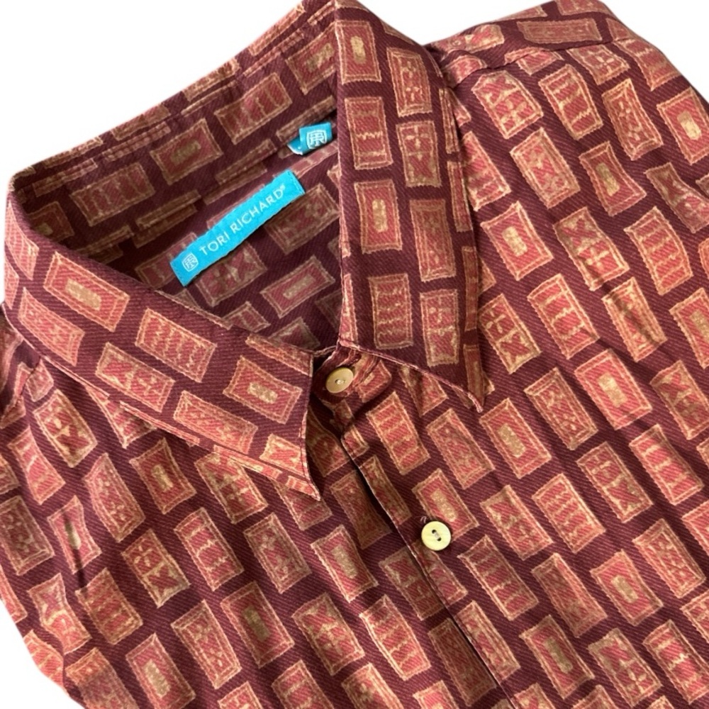 Tori Richard Made in USA Hawaiian Shirt Big Mans 2X Tropical Honolulu